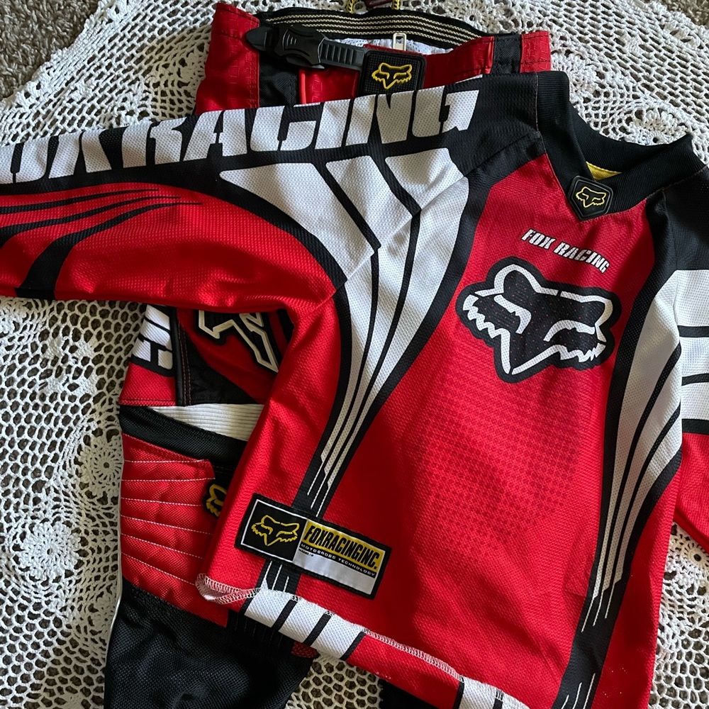 Fox racing youth Moto shirt and pants